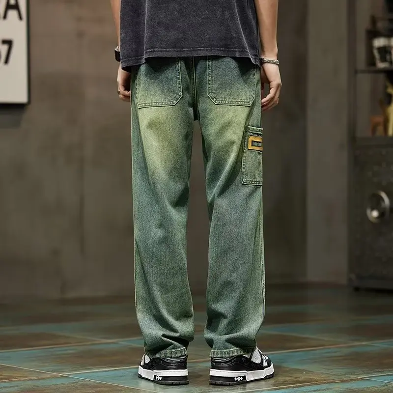 Streetwear Brand Pants - Korean Fashion Vintage Jeans Men Baggy