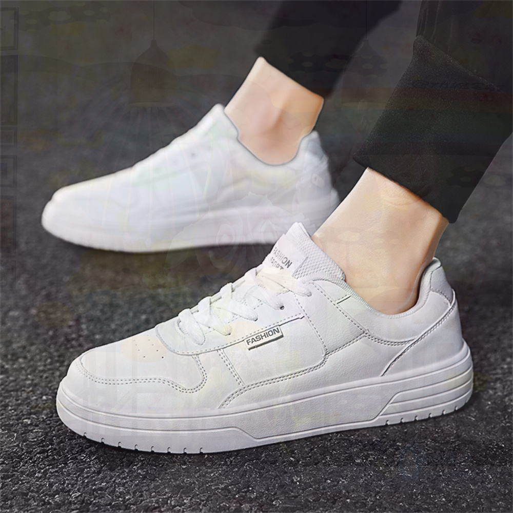 Streetwear Brand Model - With Ties PU Leather Shoes 41