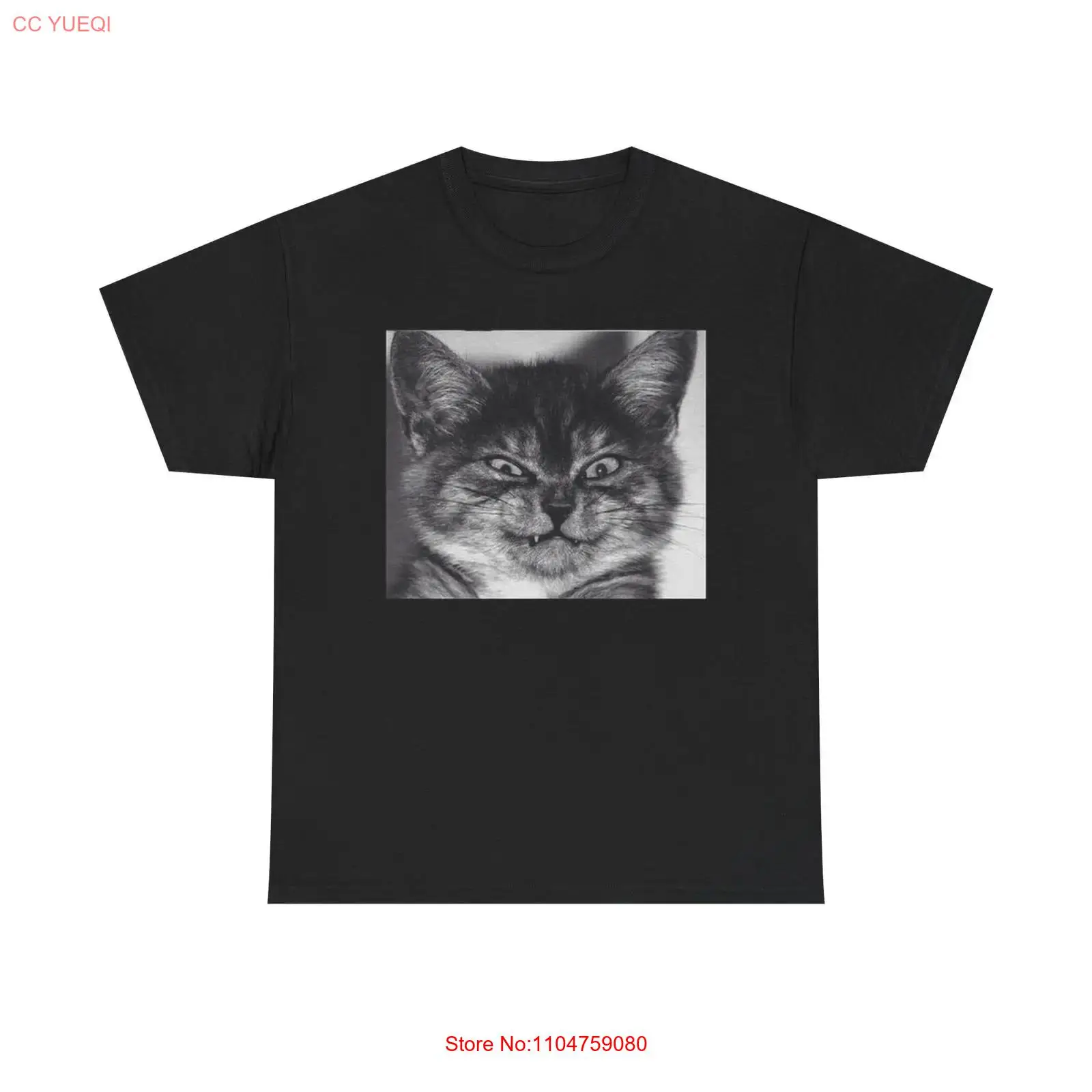 Streetwear Brand Cat - Funny Cat Face T Shirt BRAND
