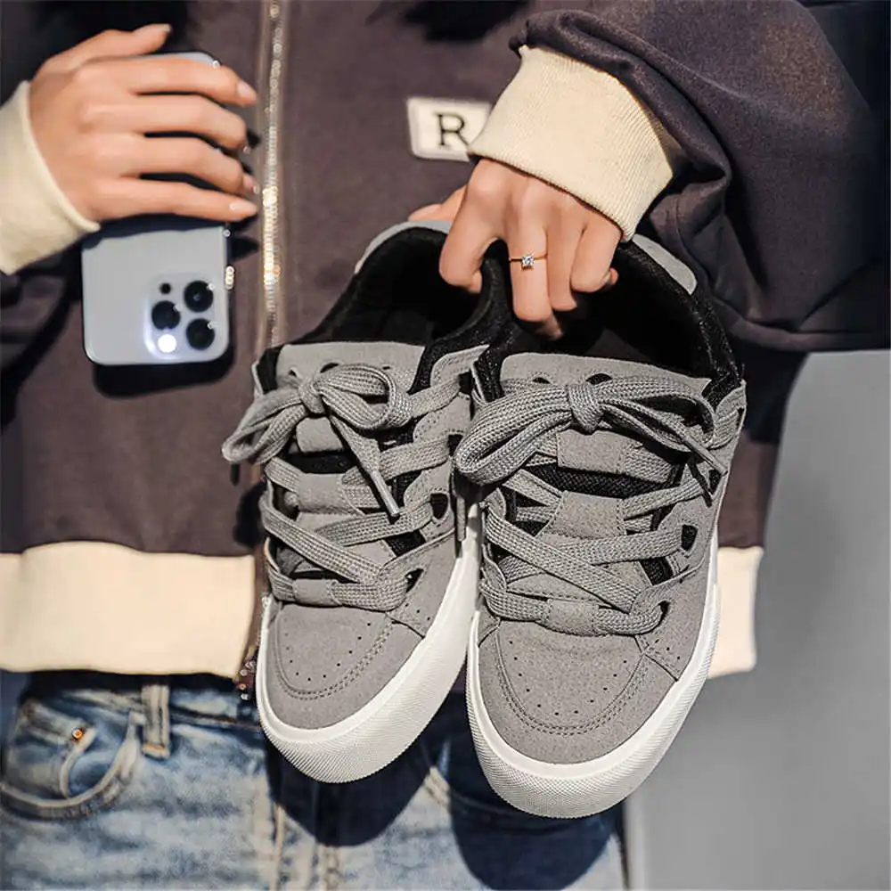 Streetwear Brand Model - With Lacing Hiphop Women's School Shoes