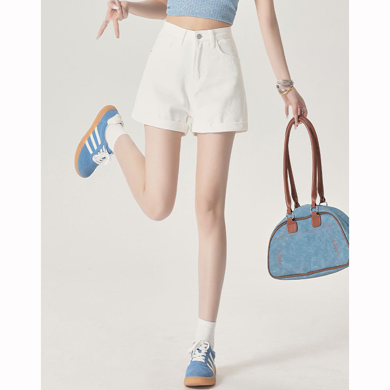 Summer Female Classic Korean T - Streetwear Brand Pants 评论和价格