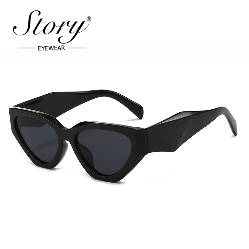 STORY Trendy Large Cat Eye Sun - Streetwear Brand Cat 评论和价格