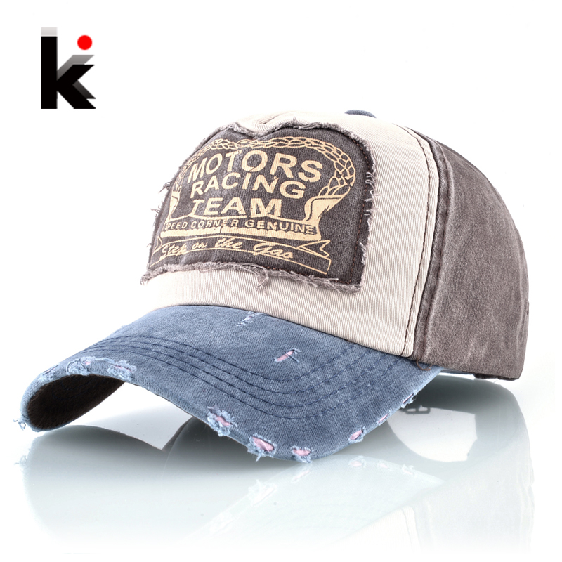Fashion Washed Denim Baseball  - Streetwear Brand With K 评论和价格