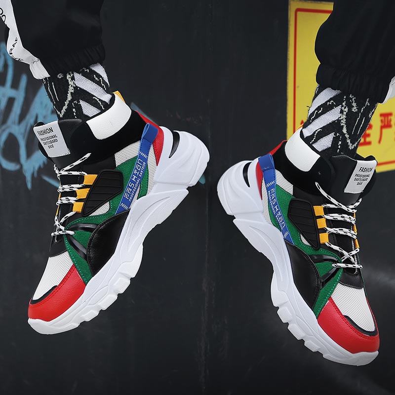 Hightop Summer Men's Sport Sho - Streetwear Brand Model 评论和价格