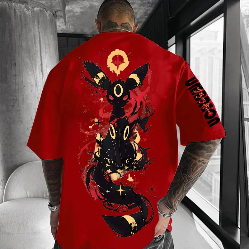 Pokémon Co-branded Print T-shi - Streetwear Brand Trends 评论和价格