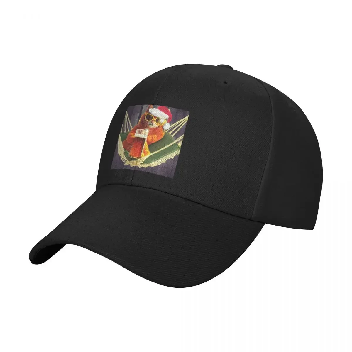 2026 Cool Cat in a Santa Hat B - Streetwear Brand Cat 评论和价格